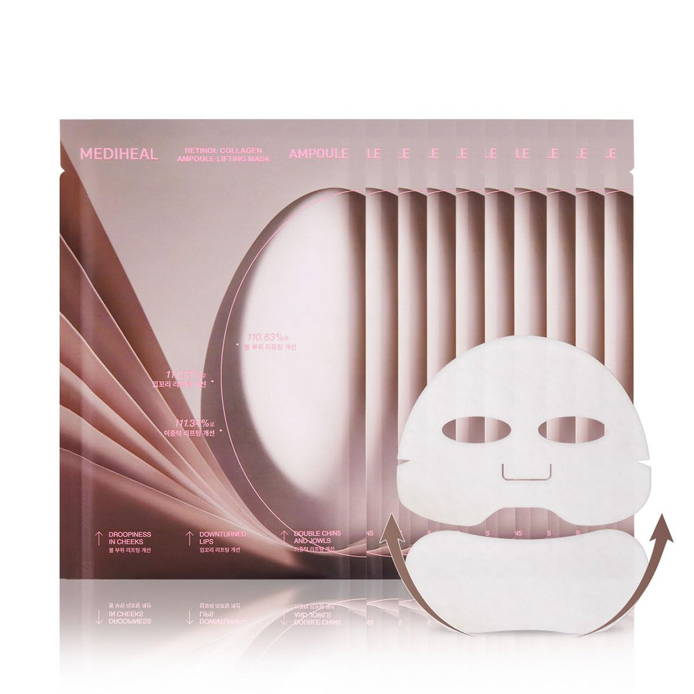 Mediheal masque liftant retinol-collagène pour raffermir et lisser la peau
