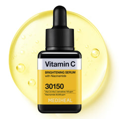 Mediheal Sérum Vitamine C — Bouteille nette pour hydrater et éclaircir le teint.