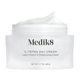 Medik8 C-Tetra Crème de jour : texture lumineuse pour hydratation légère.