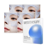 MEDITHERAPY Bluelayer masque hydrogel nuit, hydratation profonde pour peau reposée.