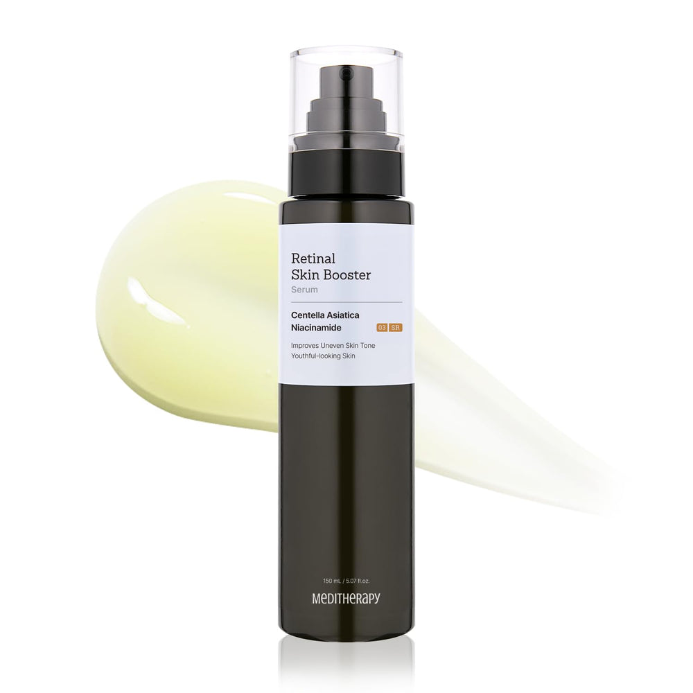 MEDITHERAPY Retinal Serum, bouteille élégante pour une routine quotidienne douce et lumineuse.