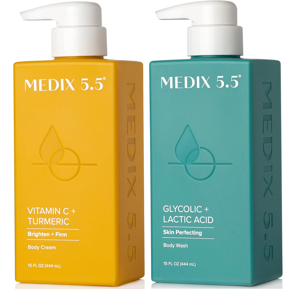 Medix 5.5 Exfoliant visage et corps — peau plus lisse grâce à l’acide glycolique.