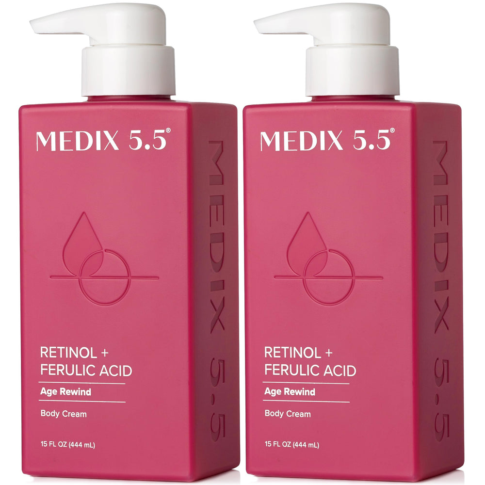 Medix 5.5 Lait corporel rétinol, lissage visible de la peau