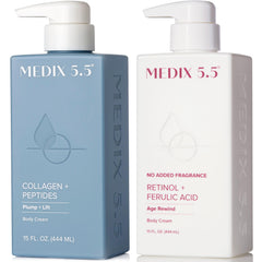 Medix 5.5 Lot Retinol Corps sans parfum – texture légère et hydratante.
