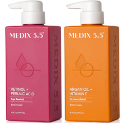 Medix 5.5 Retinol Lotion Corps : bouteille visible et hydratation durable