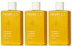 Medix 5.5 Vitamine C – crème visage et corps en bouteille, hydratation nourrissante.