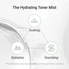 Meebak CICA Toner Spray avec Centella et Pourpier pour calmer les irritations.