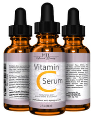 Meera's Beauty sérum vitamine C visage hyaluronique offre hydratation profonde