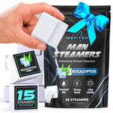 Mefitex bombes douche eucalyptus pack 15 – parfum intense pour démarrer la journée.