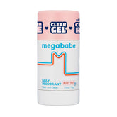 Megababe Daily Deodorant Rosy Pits - bouteille claire sans aluminium pour usage quotidien.
