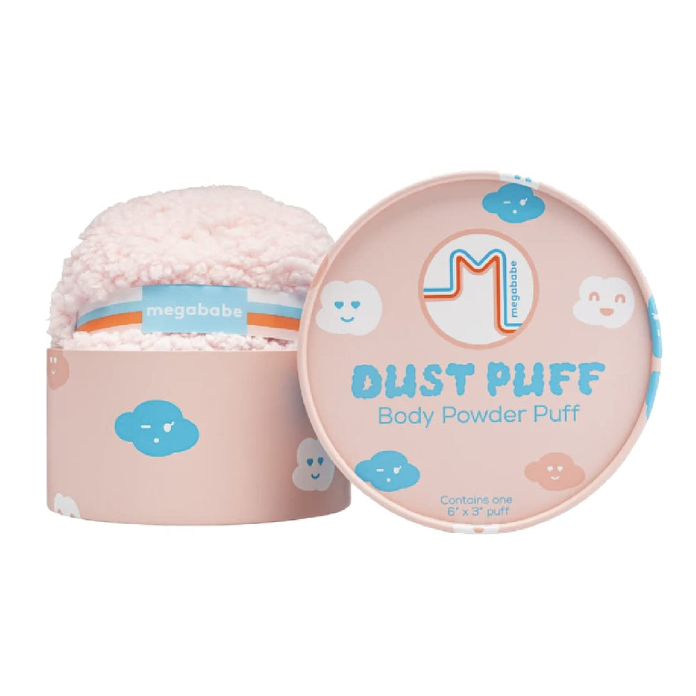 Megababe pouf poudre oversize 6x3: application rapide et uniforme.