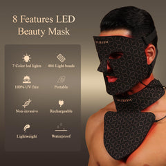 MEGELIN Masque LED Cou: action ciblée sur le cou pour l’harmonie du contour.