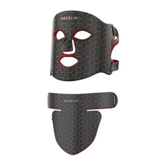 MEGELIN Masque LED Visage: thérapie lumineuse pour un teint éclatant.