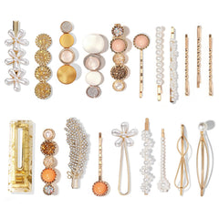 Broches perles Mehayi, ensemble varié, parfait pour fêtes et usage quotidien.