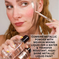 Mehron crayon-yeux métallique, précision et brillance pro.