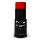 Mehron CreamBlend Stick visages et corps rouge, couleur riche pour looks audacieux.