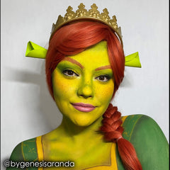 Mehron Fantasy FX Ogre Vert: texture crème prête à déployer sur la peau.