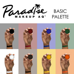 Teintes néon UV Mehron Paradise FX pour effet fluorescent sous lumière noire