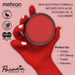 Mehron Paradise Makeup AQ Pro Beach Berry – texture à l’eau, application facile pour des looks variés.