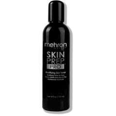 Bouteille Mehron Skin Prep Pro prête à être utilisée pour un maquillage durable