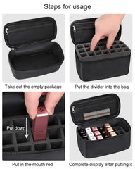 Sac Meiiy Maquillage Oxford durable protègent vos produits lors des déplacements.