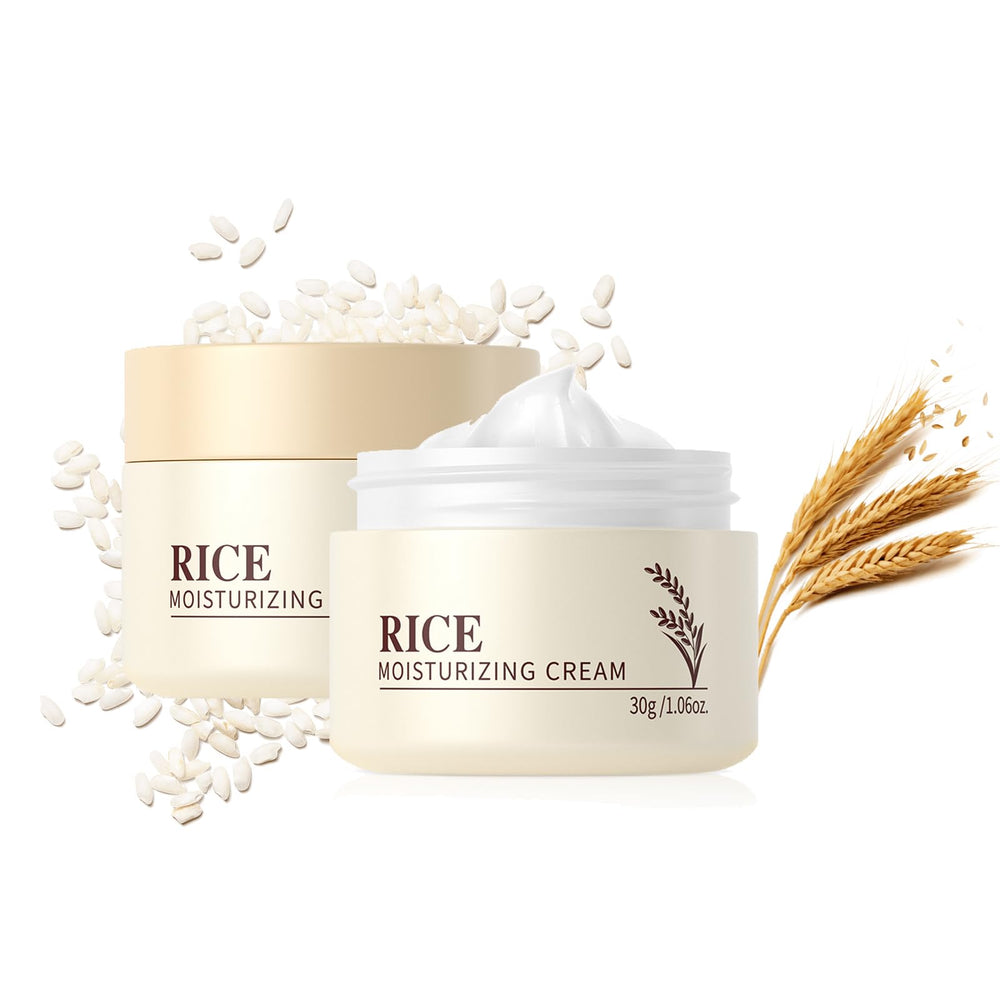 MeiPlumLai Crème Visage Riz dans le pot de 30 g pour hydrater durablement