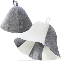 MEIYOUJU AM bonnet-sauna-laine-polie: confort thermique pendant la séance.