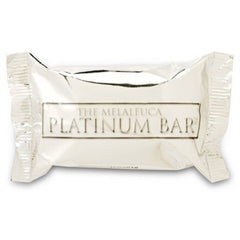 Melaleuca The Melaleuca Platinum BarTM, vue avant, soin quotidien doux pour visage et corps.