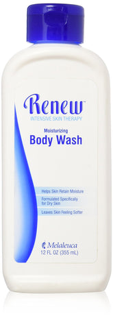 Melaleuca Renew: bouteille de douche prête à hydrater et rafraîchir la peau.