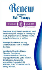 Texture crème de Renew Lavande pour une absorption douce