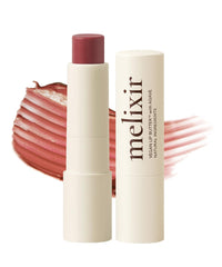 Melixir baume à lèvres végane teinte Nudy Rose #02 — hydratation légère et fini naturel