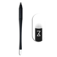 Stylo Mellies microblading sterilisé prêt pour usage professionnel sur peau réelle