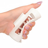Pince MELLO originelle blanche, maintien durable sans pincement.