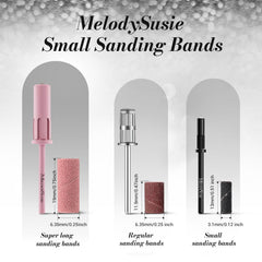 Bandes MelodySusie 240 grain pour brillance et finition.