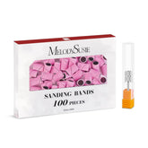 MelodySusie bandes sablage 180 grain pour limage rapide des ongles