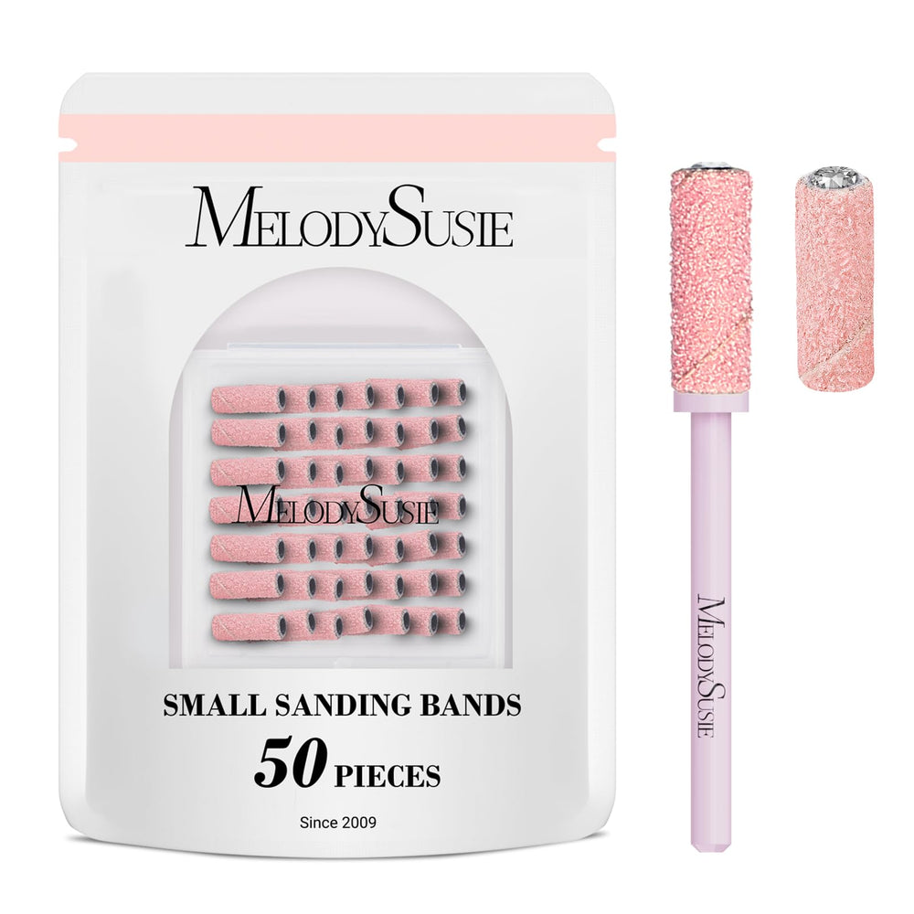 Bandes abrasives MelodySusie grain 120 pour un polissage précis des ongles
