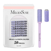 MelodySusie bandes de poncage petites 180 grit avec mandrin 3/32 pouce