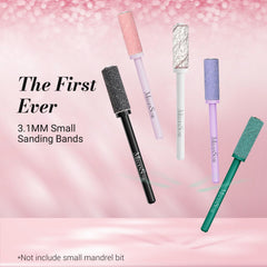 MelodySusie bandes ponçage rose pâle: finition soignée des ongles