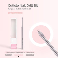 MelodySusie fraise à ongles carbure : outil pro pour un travail précis