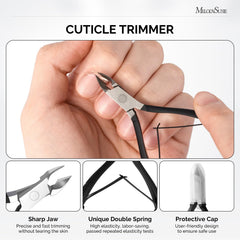 MelodySusie cuticule-trimmer-double-face, précision et confort pour un travail net.