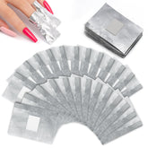 MelodySusie emballages aluminium pour ongles grand format, adaptés à toutes les longueurs.