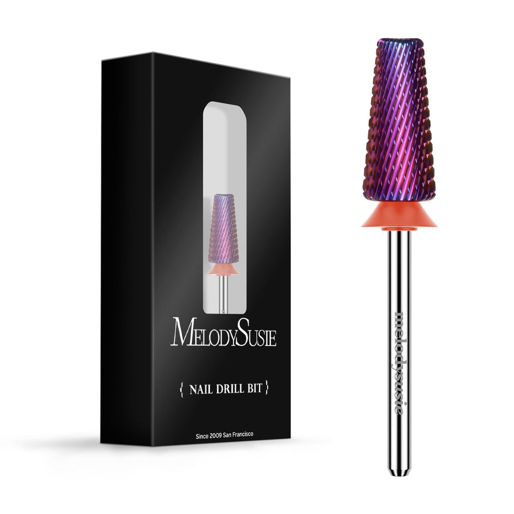MelodySusie foret carbure 5 en 1 pour ongles, coupe nette du contour.