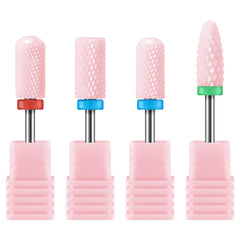 MelodySusie forets céramique 3-32-pouces pour ongles, ensemble 4 pièces, efficacité rapide