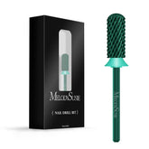 MelodySusie foret ongles Top lisse 3/32 vert : précision sûre pour contours et cuticules