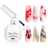 MelodySusie gel blooming sans HEMA, rendu clair et naturel pour vos ongles.