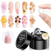 Gel MelodySusie de construction solide pour extensions d’ongles, résultat net et durable
