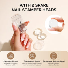 MelodySusie grattoir-ongles : outil pratique pour nettoyer et préparer les surfaces.