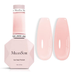 Vernis gel Nude MelodySusie Jeweliver dans une bouteille élégante et durable.