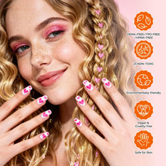 MelodySusie : top coat brillant sans essuyage, fini durable.