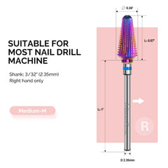 MelodySusie Tornado Fraise carbure tungstène pour durabilité et performance fiable